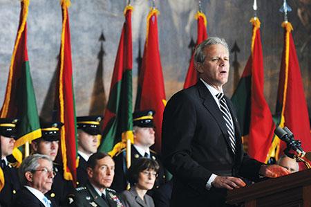 Michael Oren’s op-eds haven’t been kind to President Obama. (Astrid Riecken/Getty Images