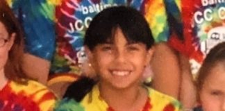 Ally Feldman as a child at camp