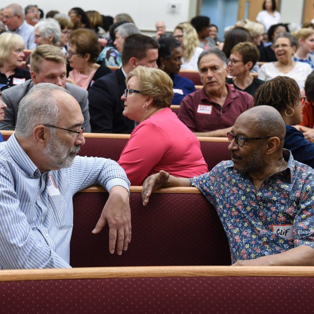 Courageous Conversations discussion event at St John Baptist Church, 2018
