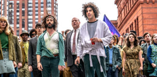 Sacha Baron Cohen in The Trial of the Chicago 7