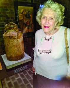 Ida Schmidt-Chait at the U.S. Holocaust Memorial Museum