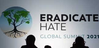 Attendees at the Eradicate Hate Global Summit