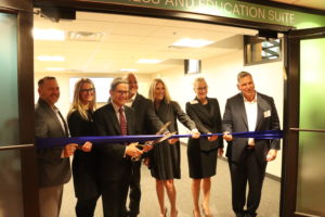 Ribbon-cutting ceremony for the Sinai Wellness and Education Suite