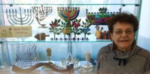 Sonia Maltinsky at Beth Tfiloh  Sisterhood Judaica Gift Shop