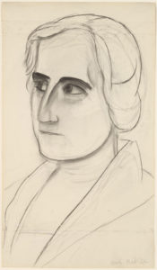 drawing of Etta Cone by Henri Matisse