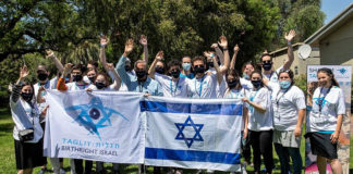 The first Birthright Israel group during the pandemic