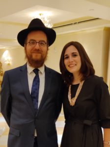 Rabbi Levi Druk and Chani Druk of Chabad of Downtown 