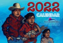 The cover of the 2022 Salina Bookshelf, Inc. calendar