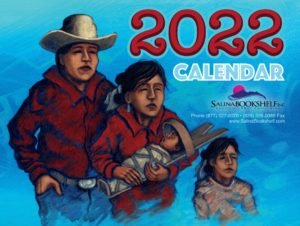 The cover of the 2022 Salina Bookshelf, Inc. calendar