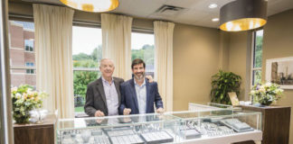 Steve, left, and Ron Samuelson at their store on Quarry Lake Drive