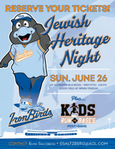 Poster for the Jewish Heritage Event