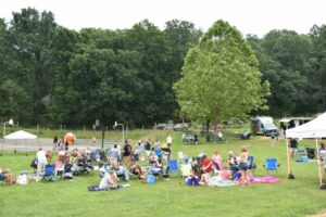 Attendees at Music in the Meadow
