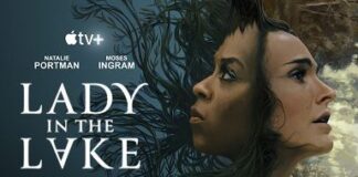 Lady in the Lake movie poster shows two women back to back