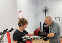 At the Myerberg Center, Parkinson’s Patients Put on the Gloves