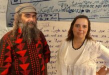Psoy Korolenko, left, and Anna Shternshis, right, collaborated on “Yiddish Glory: The Silenced Songs of World War II.”
