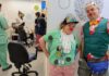 Shorty, at left, is part of a thriving community of medical clowns in Israel.