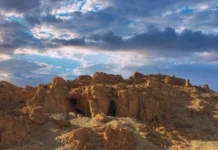 Qumran: Cave of the Column, also known as “Ma’arat Teumim” (The Twin Caves), July 2026.